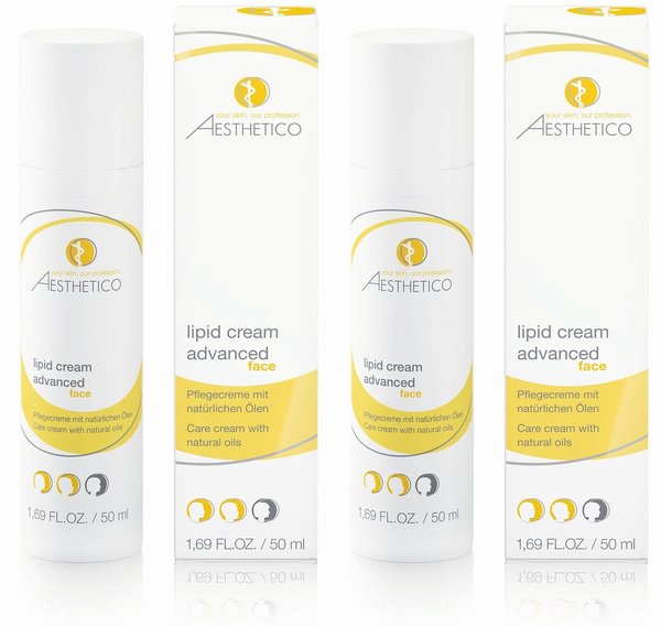 AESTHETICO face lipid cream advanced 2 x 50 ml