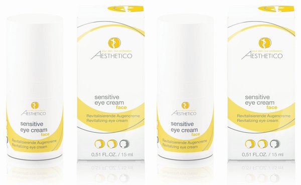 AESTHETICO face sensitive eye cream 2 x 15 ml