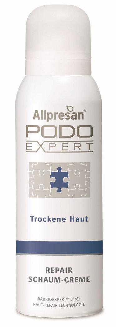 Allpresan PODOEXPERT Repair Schaum-Creme trockene Haut 125 ml