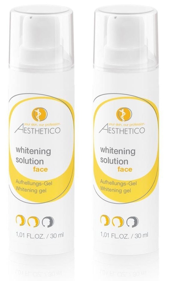 AESTHETICO face whitening solution 2 x 30 ml