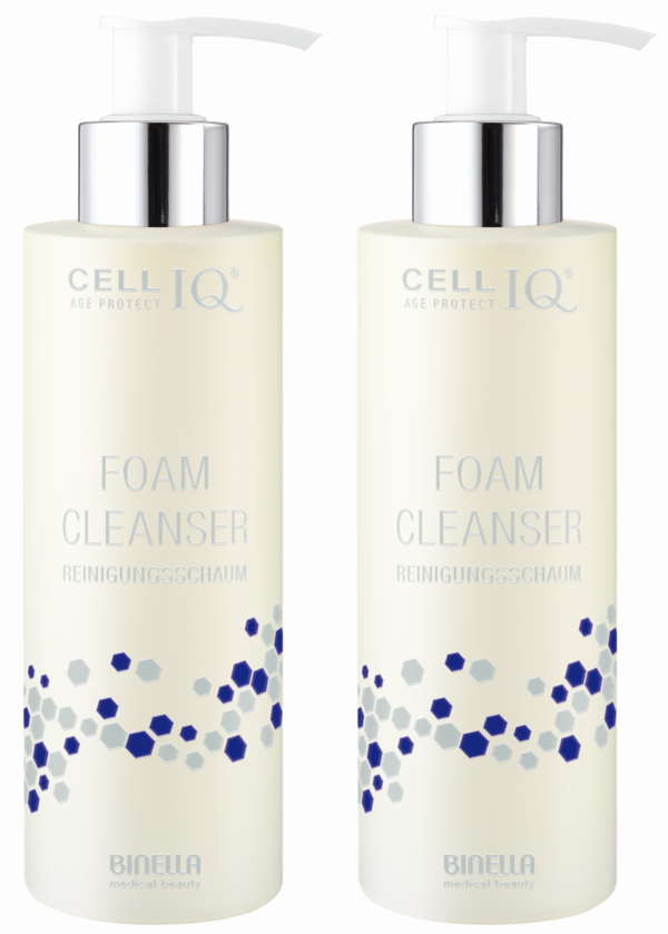 BINELLA Cell IQ Foam Cleanser 2 x 200 ml