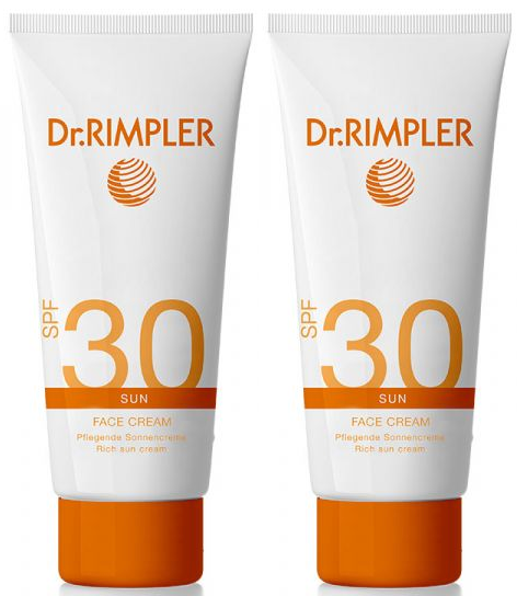 Dr. Rimpler SUN Face Cream SPF 30 high 2 x 75 ml