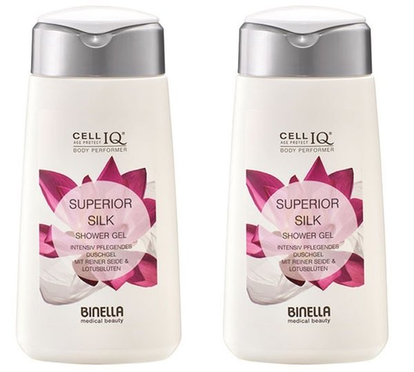 BINELLA Cell IQ Superior Silk Shower Gel Duschgel 2 x 200 ml