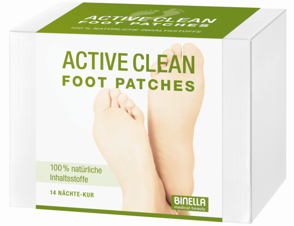 BINELLA Active Clean Foot Patches 14 Nächte-Kur