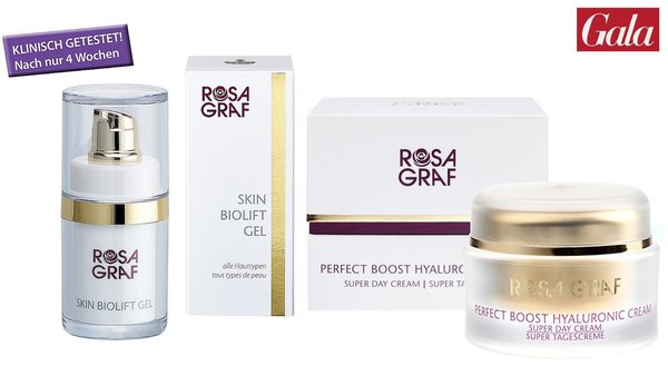 Rosa Graf Perfect Boost Hyaluronic Cream + Skin Biolift Gel