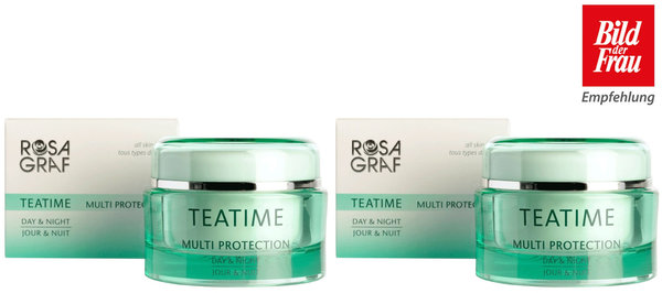 Rosa Graf TeaTime Multi Protection Day & Night 24h-Cream 2 x 50