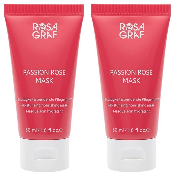 Rosa Graf Passion Rose Mask 2 x 50 ml