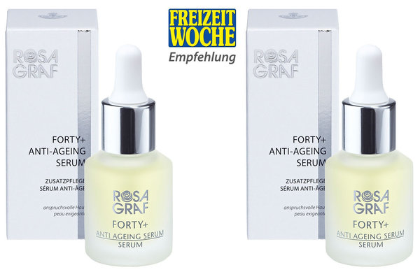 Rosa Graf Forty+ Anti-Ageing Serum 2 x 15 ml