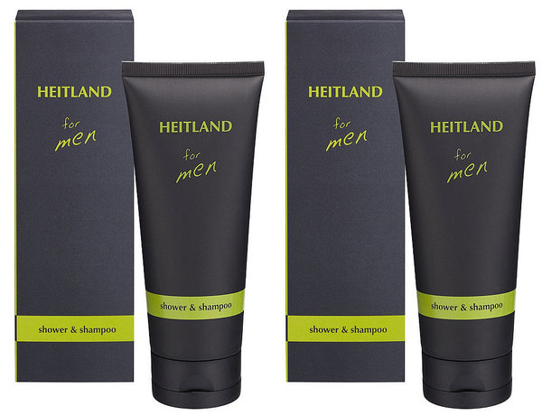 HEITLAND for men shower + shampoo 2 x 200 ml