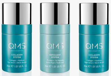 QMS Medicosmetics Core System Collagen + Exfoliant Set Medium 3 x 30 ml