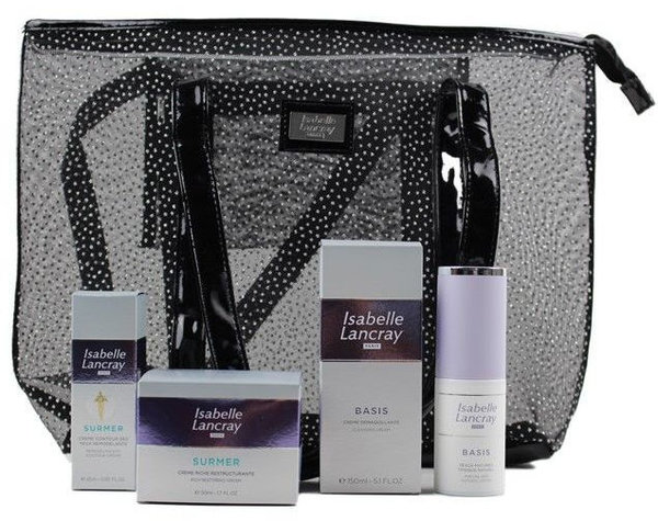 Isabelle Lancray SURMER Shopping Bag mit Crème Riche