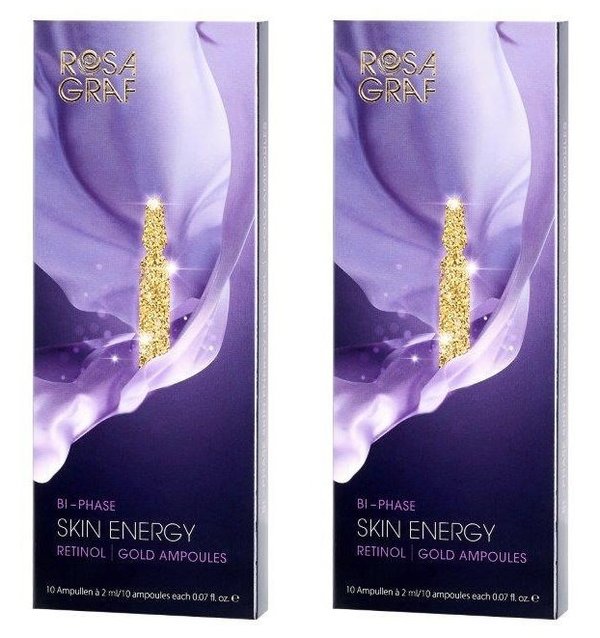 Rosa Graf Ampoules Skin Energy Retinol-Gold 2x 10 x 2 ml