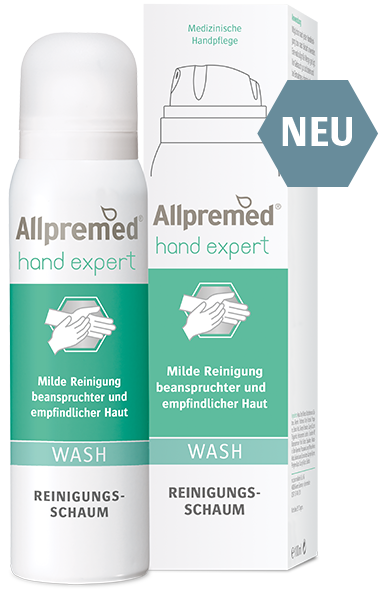 Allpremed hand expert Reinigungs-Schaum WASH 100 ml