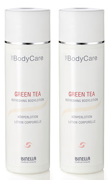 BINELLA The BodyCare Green Tea Refreshing Bodylotion 2 x 200 ml