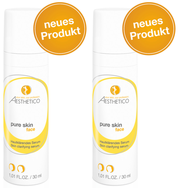 AESTHETICO face  pure skin - Hautklärendes Serum 2 x 30 ml